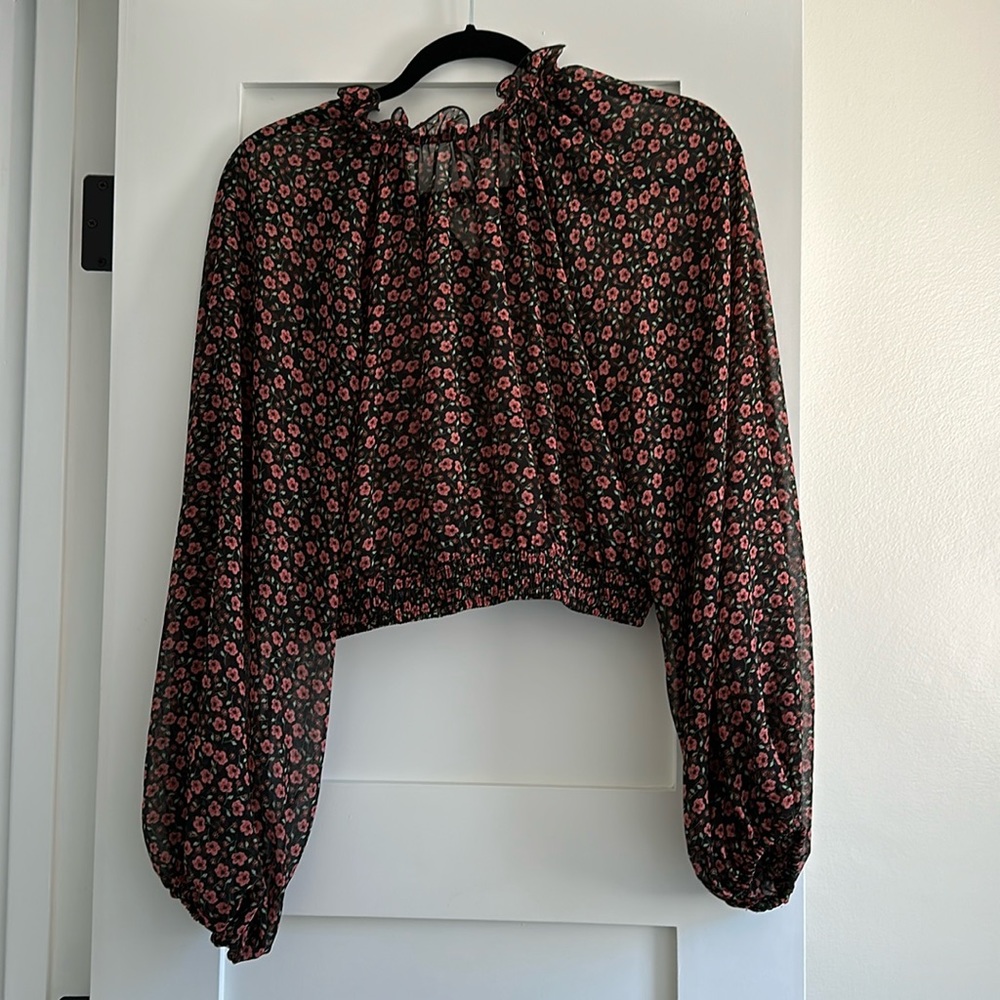 C/MEO Collective Sheer Blouse